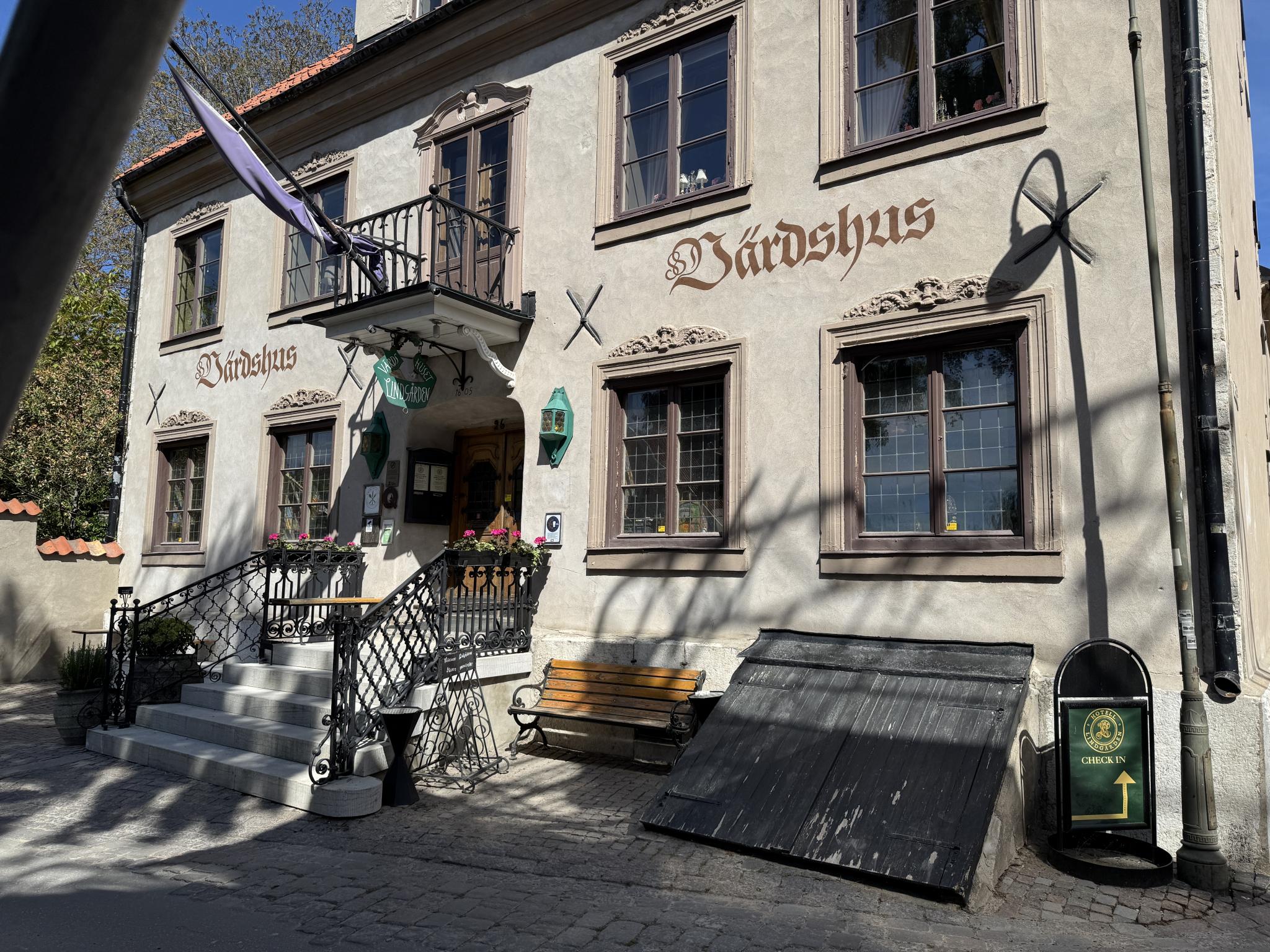 Värdshuset Lingården, Strandgatan 26. Foto 2026, Gustav Appelquist.