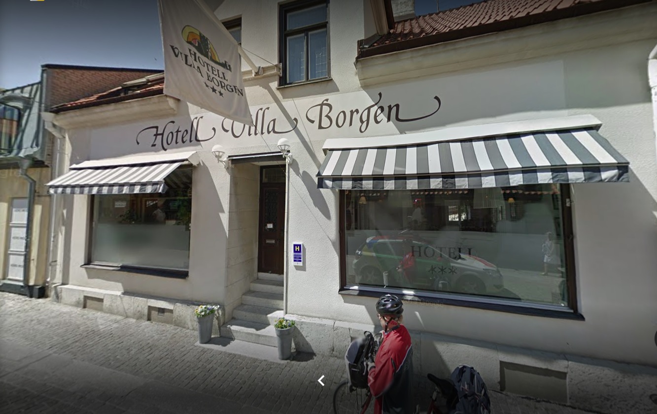 Adelsgatan 11. Hotell Villa Borgen.