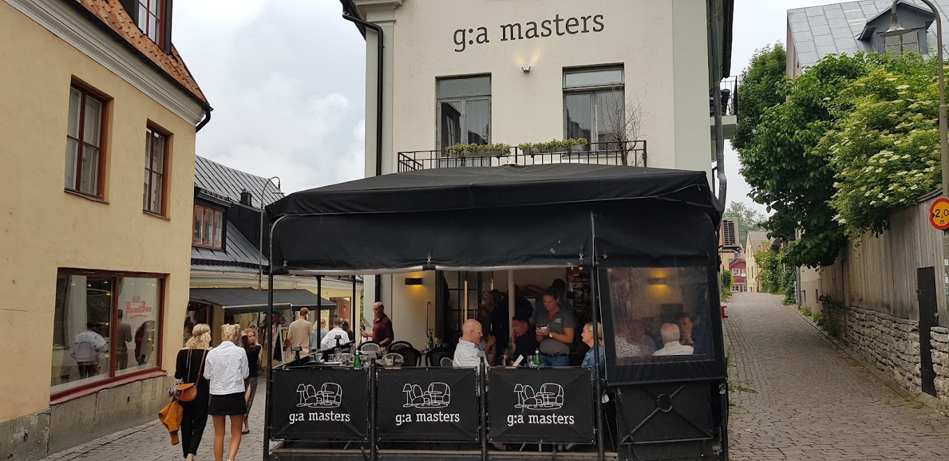 Gamla Masters uteservering.